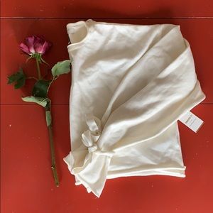 F21 Contemporary White Sweater